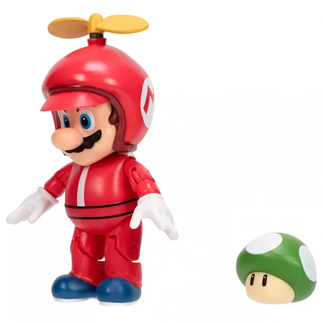 Фігурка з артикуляцією Super Mario Пропелер Маріо 10 см (40827i) - 3