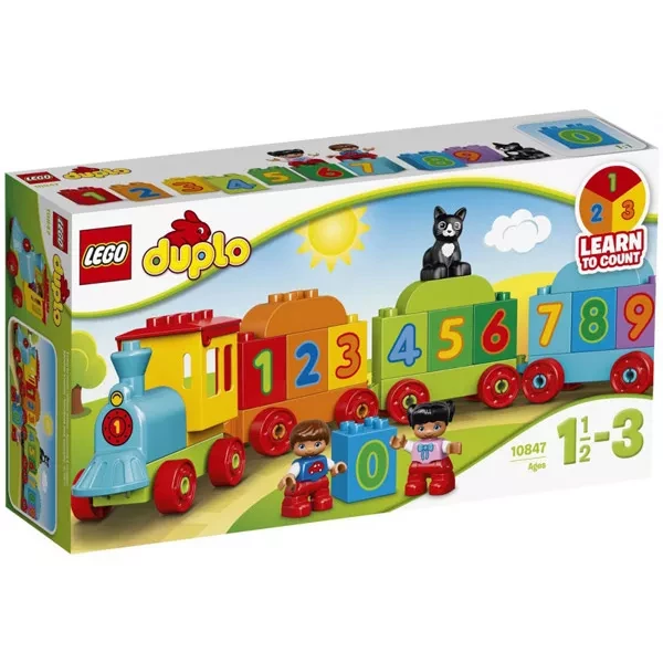Конструктор LEGO Duplo Поезд с цифрами (10847) - 1