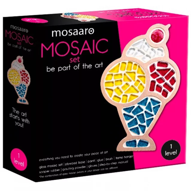 Мозаика Mosaaro Хрустальное стекло Мороженое (MA1003) - 1