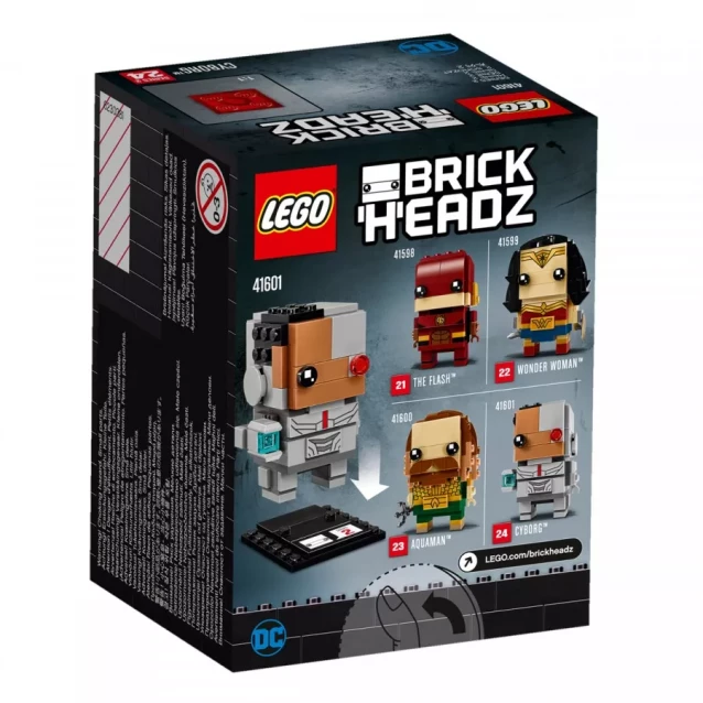 Конструктор LEGO BRICKHEADZ Кіборг (41601) - 3