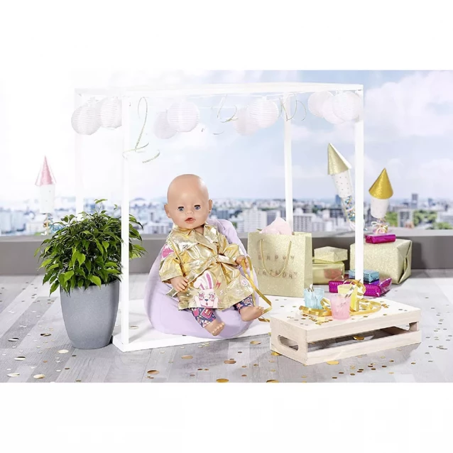 Zapf Набір одягу для ляльки BABY BORN серії "День Народження" - СВЯТКОВЕ ПАЛЬТО (на 43 cm) 830802 - 5