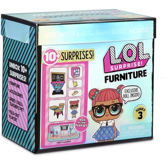 Ігровий Набір L.O.L. Surprise! Серії Furniture S2 - Клас Розумниці (570028) - 5