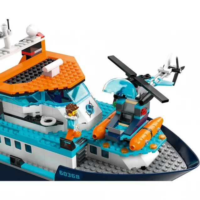 Конструктор LEGO City Арктический исследовательский корабль (60368) - 6