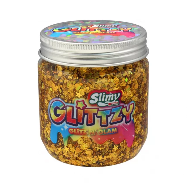 Лизун Slimy - Glitzy, 240 g (г), 12 в ас-те - 3