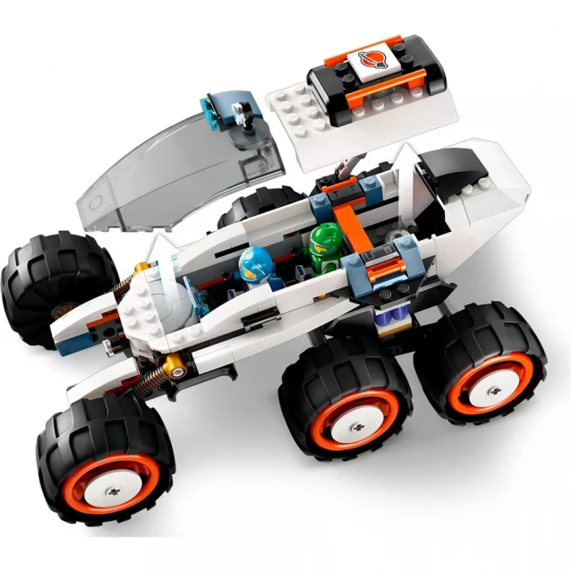 Конструктор LEGO City Космічний дослідницький всюдихід й інопланетне життя (60431) - 6