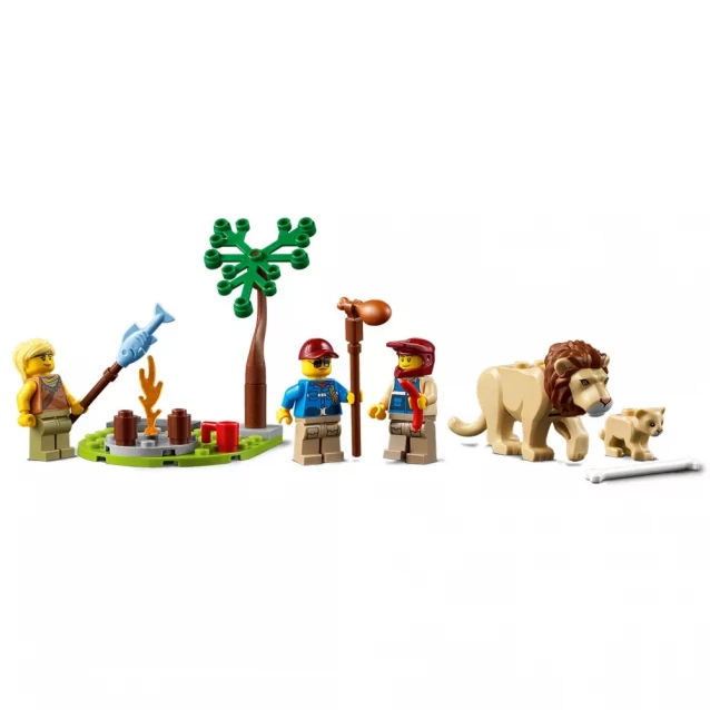 Конструктор LEGO Внедорожник Для спасения Диких Животных (60301) - 6