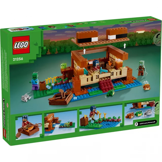 Конструктор LEGO Minecraft Будинок у формі жаби (21256) - 2