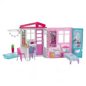 Портативний будинок Barbie (FXG54)  лялька Барбі