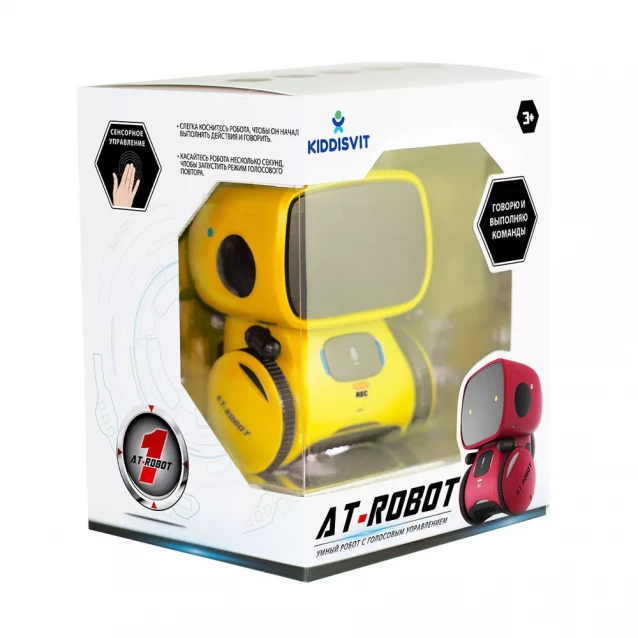 Інтерактивний робот AT-ROBOT з голосовим керуванням жовтий (AT001-03) - 4