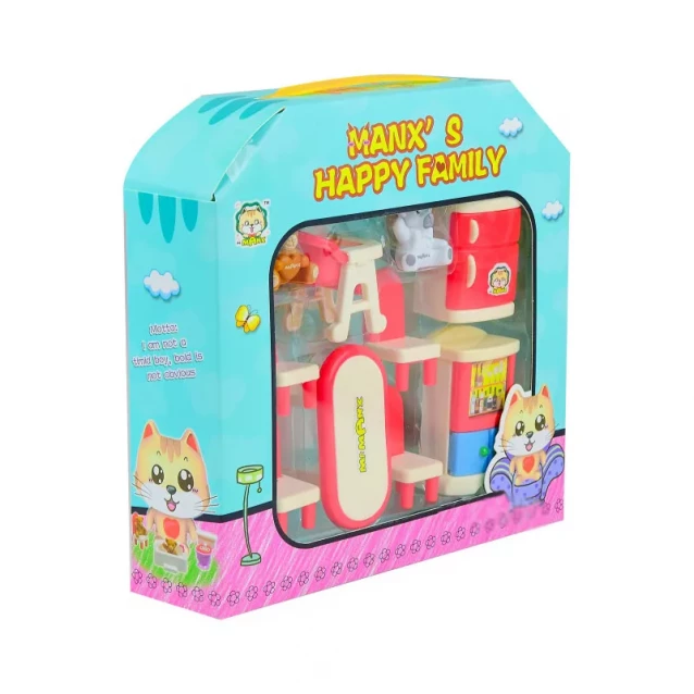 MANXS HAPPY FAMILY игрушечный набор мебель, 10 предметов - 2
