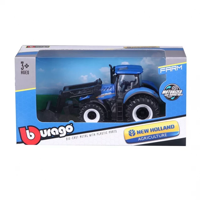 Трактор Bburago Farm New Holland T7.315 1:32 (18-31632) - 6