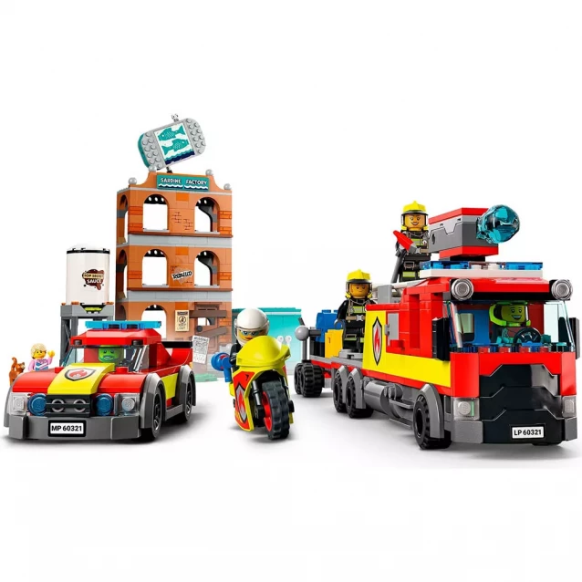 Конструктор LEGO City Пожарная бригада (60321) - 5