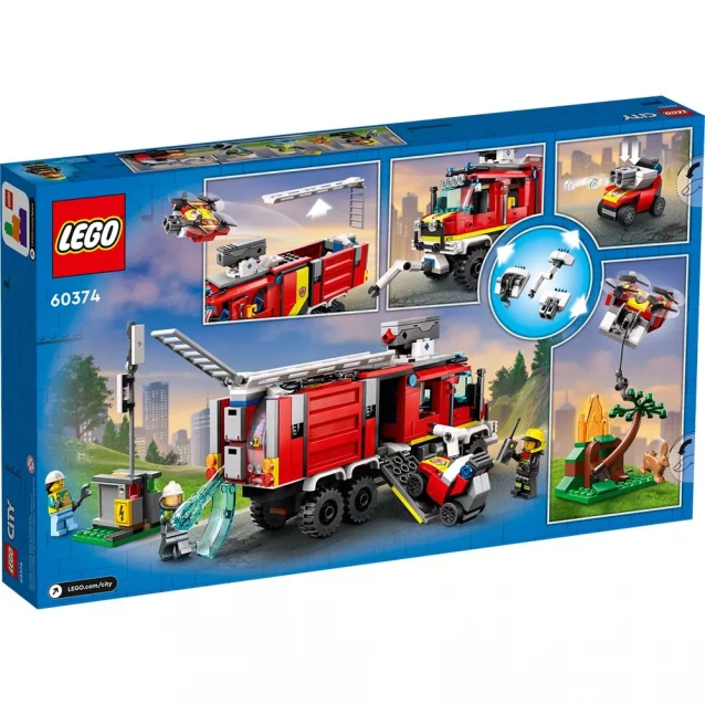 Конструктор LEGO City Пожежна машина (60374) - 2