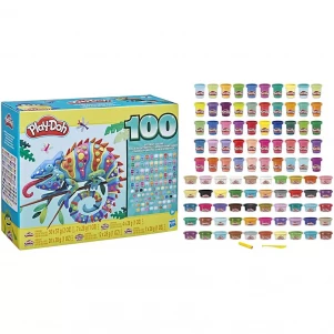 Набор пластилина Play Doh 100 баночек (F4636) детская игрушка