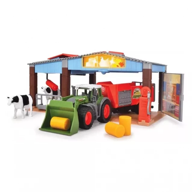 Игровой набор Dickie Toys Ферма с трактором Фендт со звуковыми и световыми эффектами (3735003) - 5