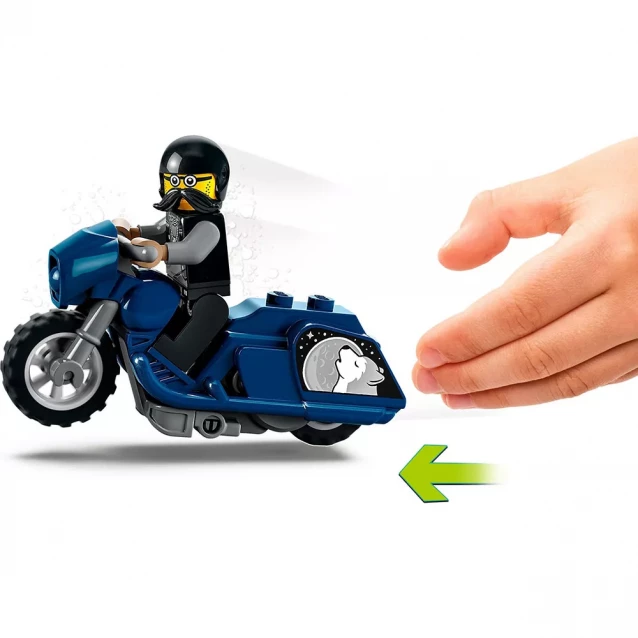 Конструктор LEGO City Stuntz Туристичний каскадерський мотоцикл (60331) - 6