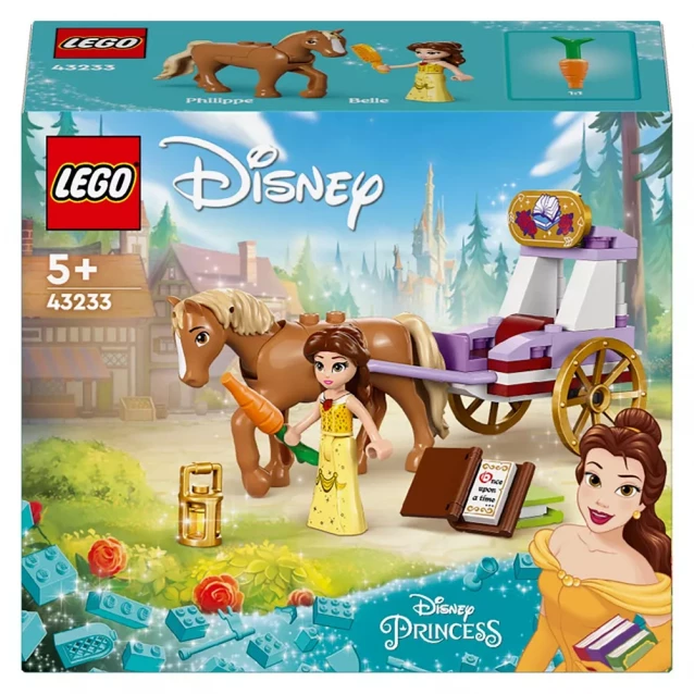 Конструктор LEGO Disney Сказочная карета Белль (43233) - 1