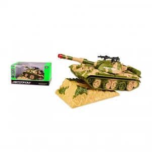 Автомодель АВТОПРОМ Військовий танк (2202) дитяча іграшка