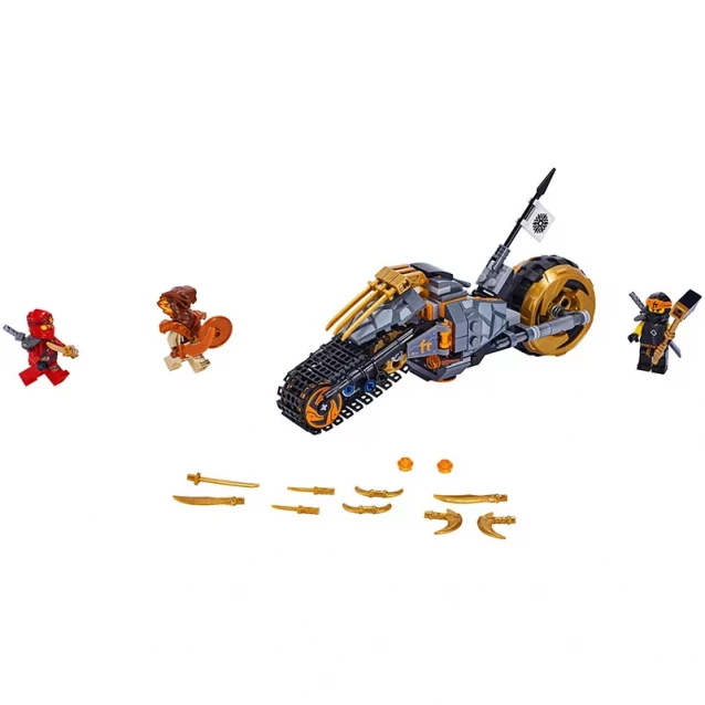 Конструктор LEGO Ninjago Мотоцикл Коула Для Мотокросса (70672) - 3