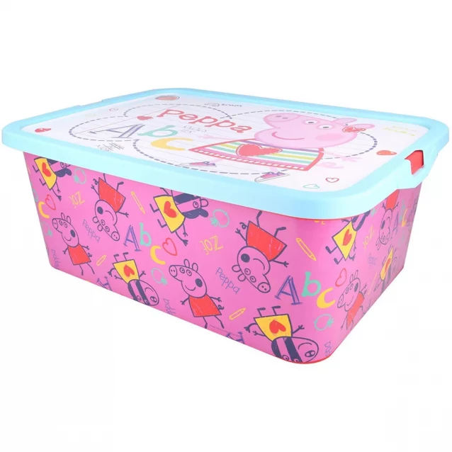 Коробка для игрушек Peppa Pig 13 л (Stor-03405) - 1