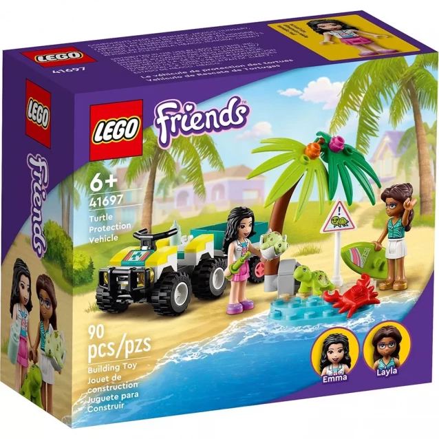 Конструктор LEGO Friends Автомобіль захисту черепах (41697) - 1
