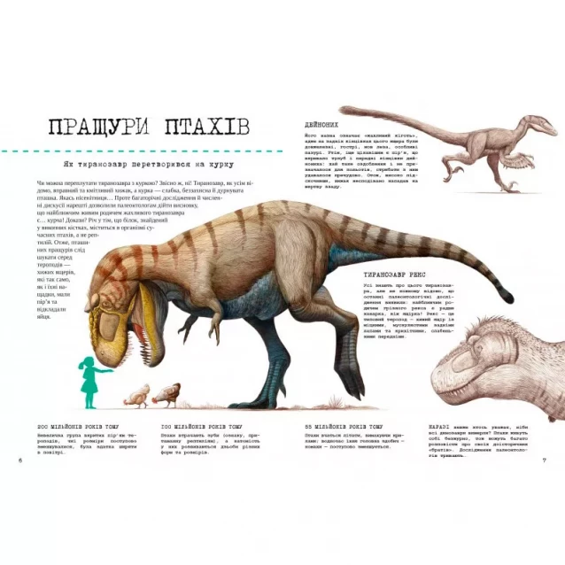 VIVAT Від тиранозавра до півня. Велика книга еволюції тварин - 3