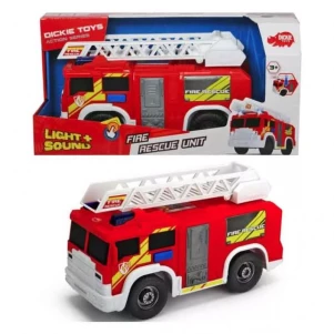 DICKIE TOYS Функціональне авто "Пожежна служба" зі звук. та світл. ефектами, 30 см, 3+ дитяча іграшка