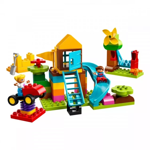Конструктор LEGO Duplo Коробка З Кубиками «Великий Ігровий Майданчик» (10864) - 5