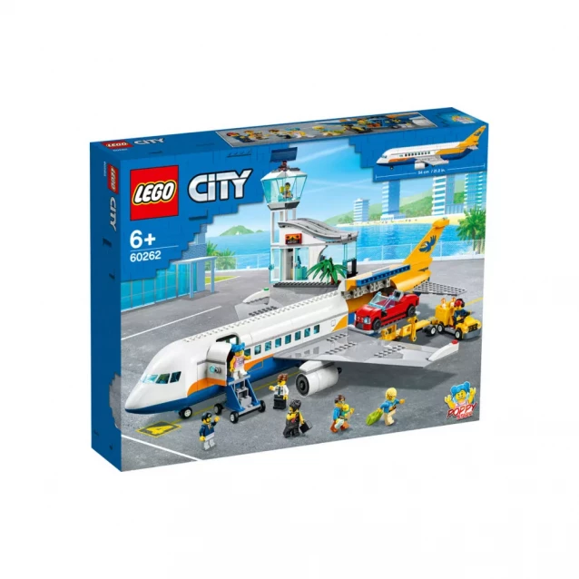 Конструктор LEGO City Пассажирский самолет (60262) - 1