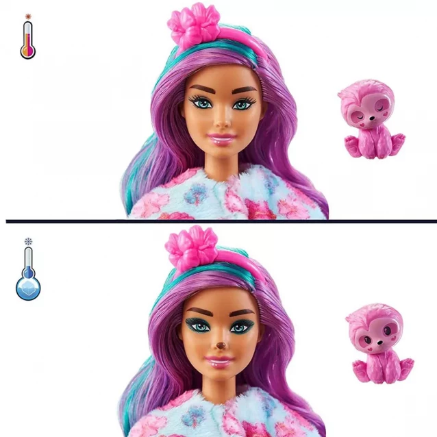 Лялька Barbie Cutie Reveal Милий лінивець (HJL59) - 3