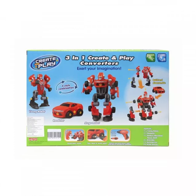 HAP-P-KID CREATE AND PLAY Робот-трансформер - 3