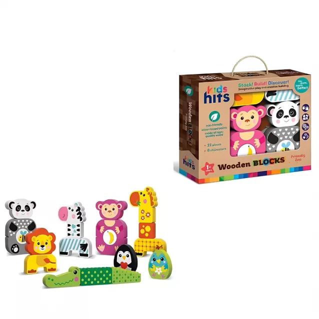 Набір дерев'яних іграшок Kids Hits Серія 1 (KH20/001) - 1