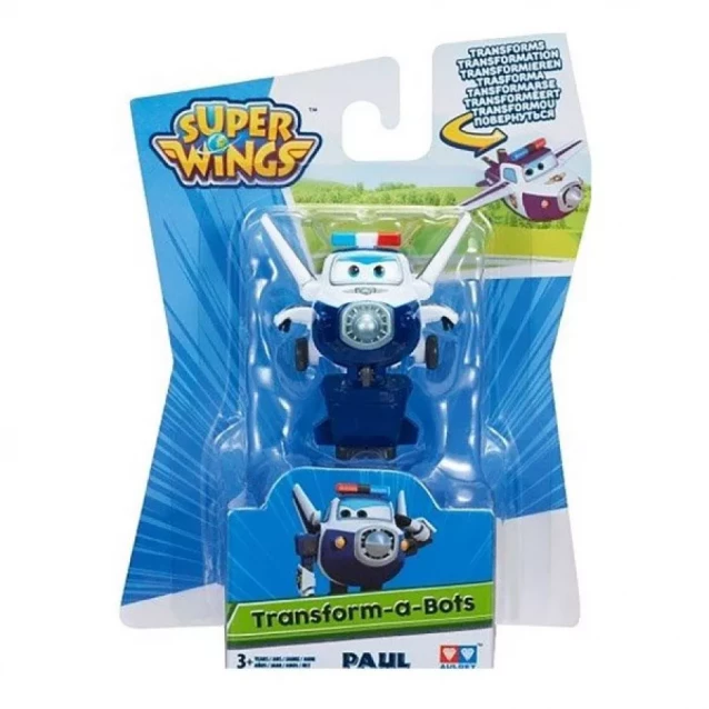 Super Wings Игрушка трансформер Paul - 2