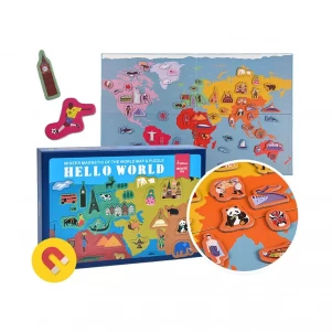 Магнітна мапа Світу дитяча іграшка