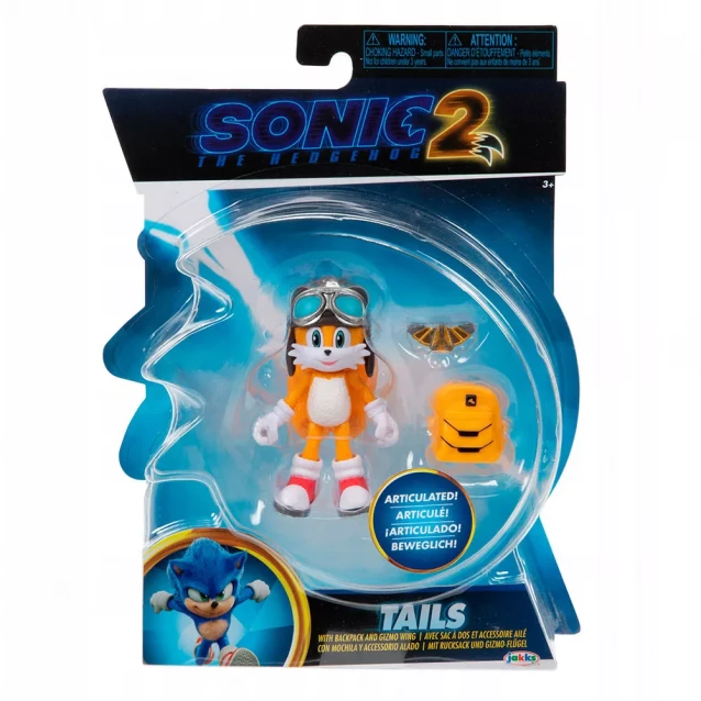 Фігурка з артикуляцією Sonic the Hedgehog Тейлз 10 см (41498i) - 1