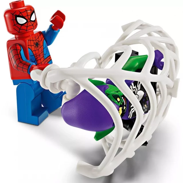 Конструктор LEGO Marvel Автомобіль для перегонів Людини-Павука й Зелений Гоблін з отрутою Венома (76279) - 6
