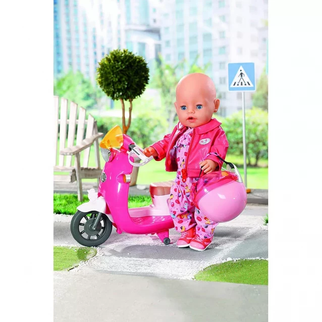 Zapf Набір одягу для ляльки BABY BORN - СКУТЕР В МІСТІ 828823 - 5
