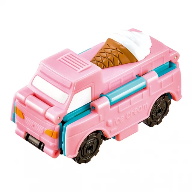 Игрушка машинка 2-в-1 Автомобиль з мороженым & мини-фургон - 1
