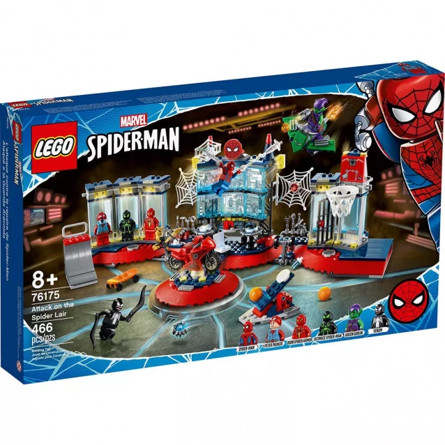 Конструктор Lego Super Heroes Напад на лігво павука (76175) - 1