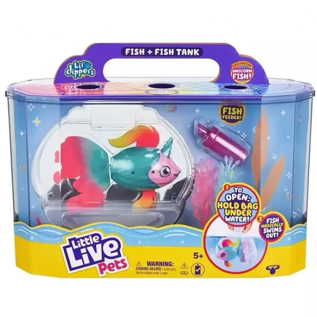 Інтерактивна іграшка Little Live Pets Риба Фантазія в акваріумі 26408 - 1