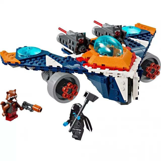 Конструктор LEGO Marvel Warbird Ракети vs Ронан (76278) - 3