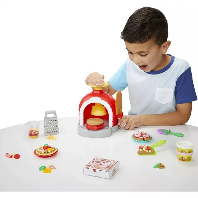 Набор для творчества с пластилином Play-Doh Печем пиццу (F4373) - 8