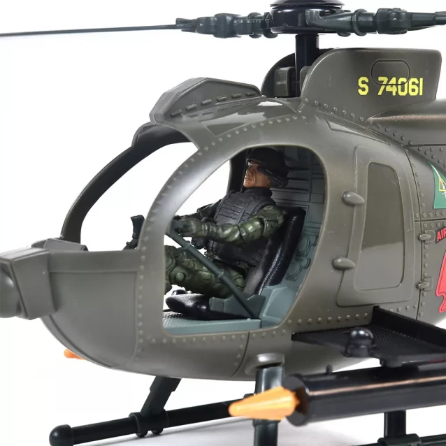 Игровой набор Elite Force Многоцелевой вертолет MH-6 (101860) - 7