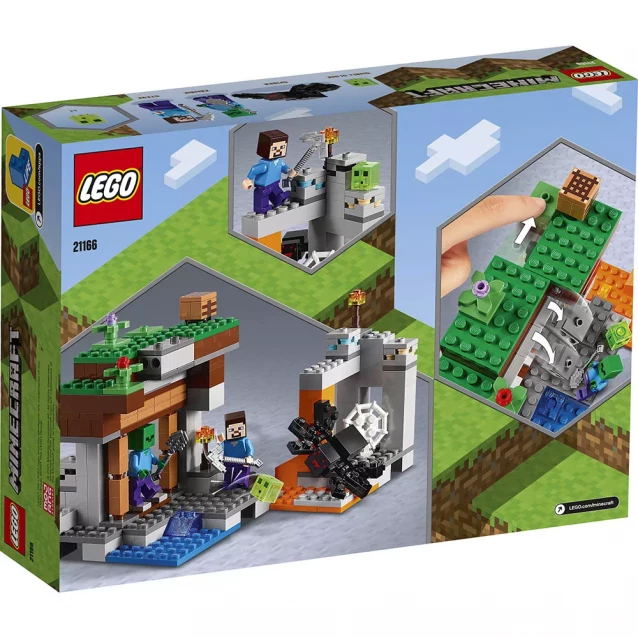 Конструктор LEGO Minecraft Заброшенная Шахта (21166) - 4