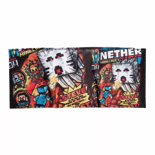 JINX Minecraft Гаманець Tales from the Nether Tri-Fold Wallet-N/A-MultiColor - 2