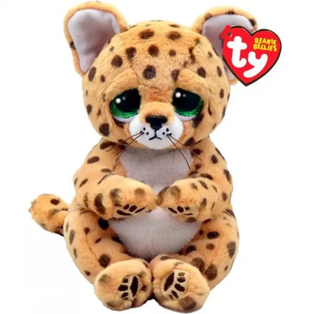 Мягкая игрушка TY Beanie Bellies Леопард Lloyd (41282) - 1