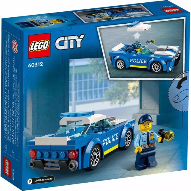 Конструктор LEGO City Поліцейський автомобіль (60312) - 2