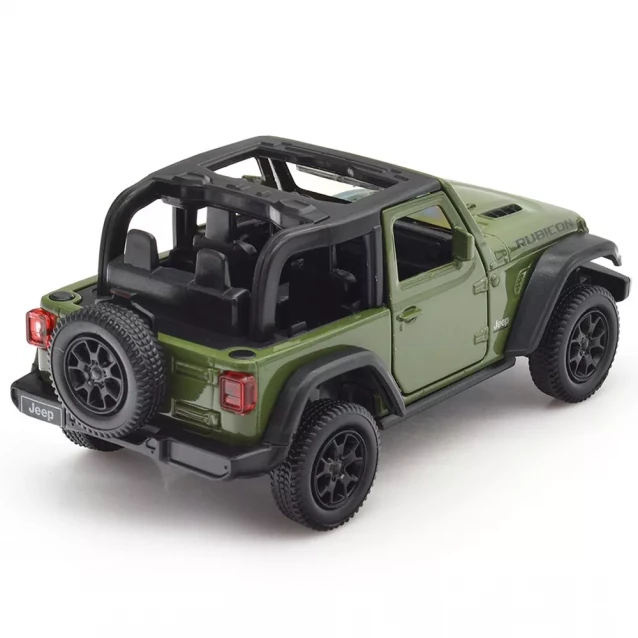 Автомодель TechnoDrive Jeep Wrangler Rubicon 2021 зеленый (250339U) - 4