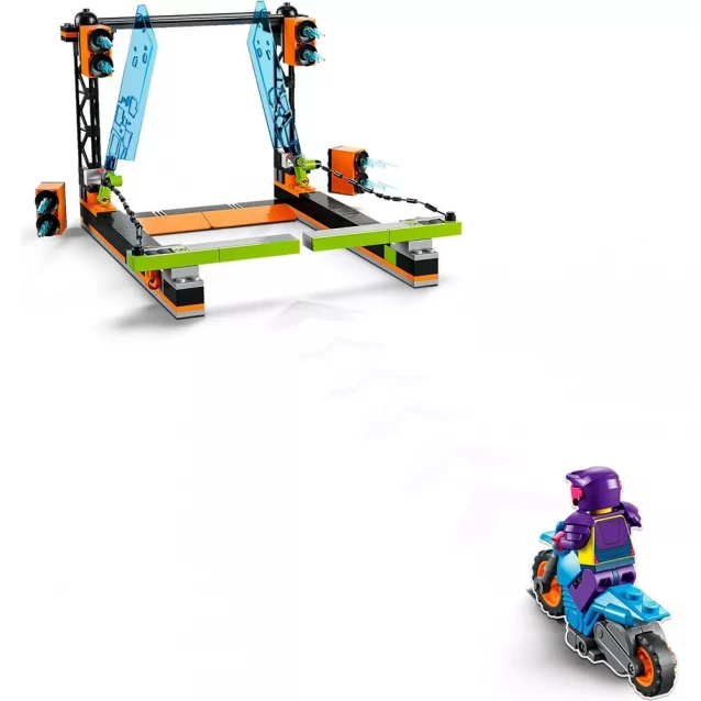 Конструктор LEGO City Stuntz Каскадерская задача «Клинок» (60340) - 5