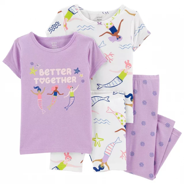Комплект пижам Carter's для девочки 88-93 см 2 шт (2M975210_2T) - 1